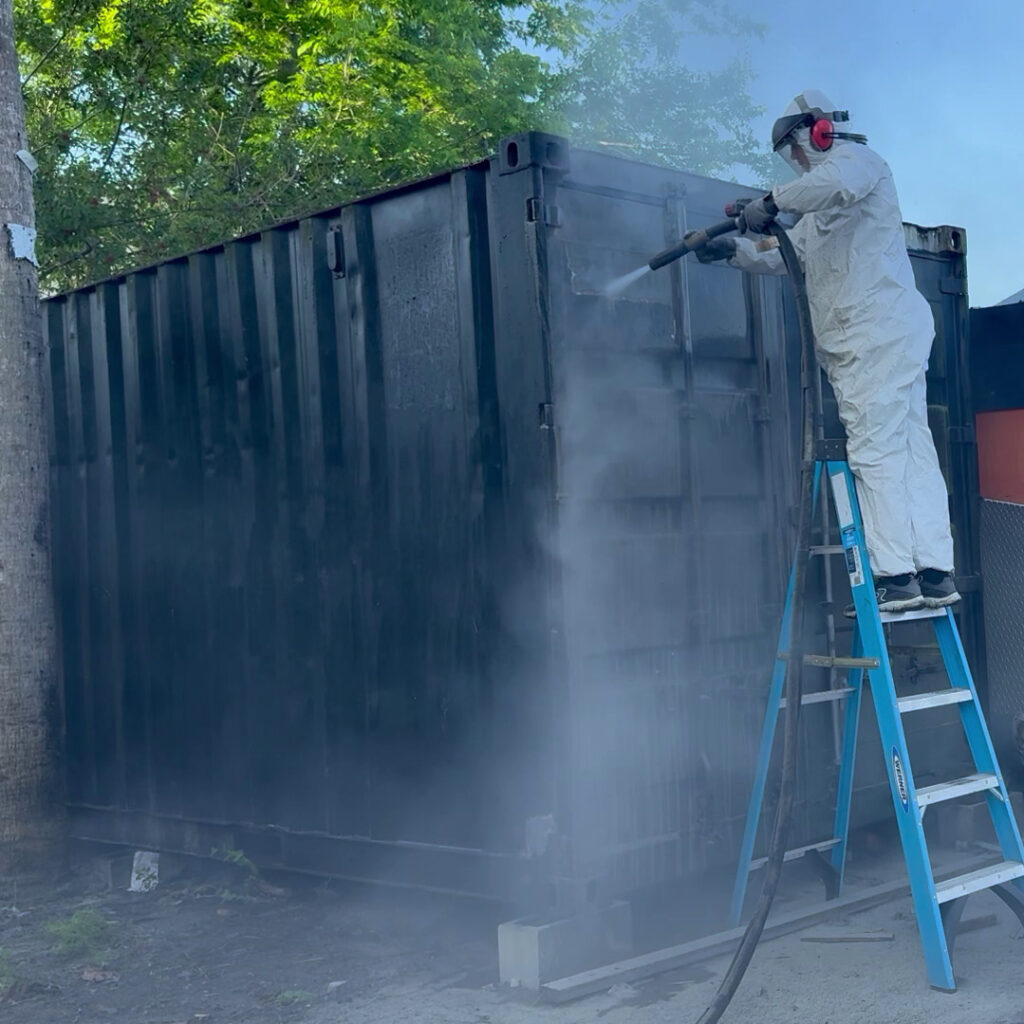 Container Dustless Blasting